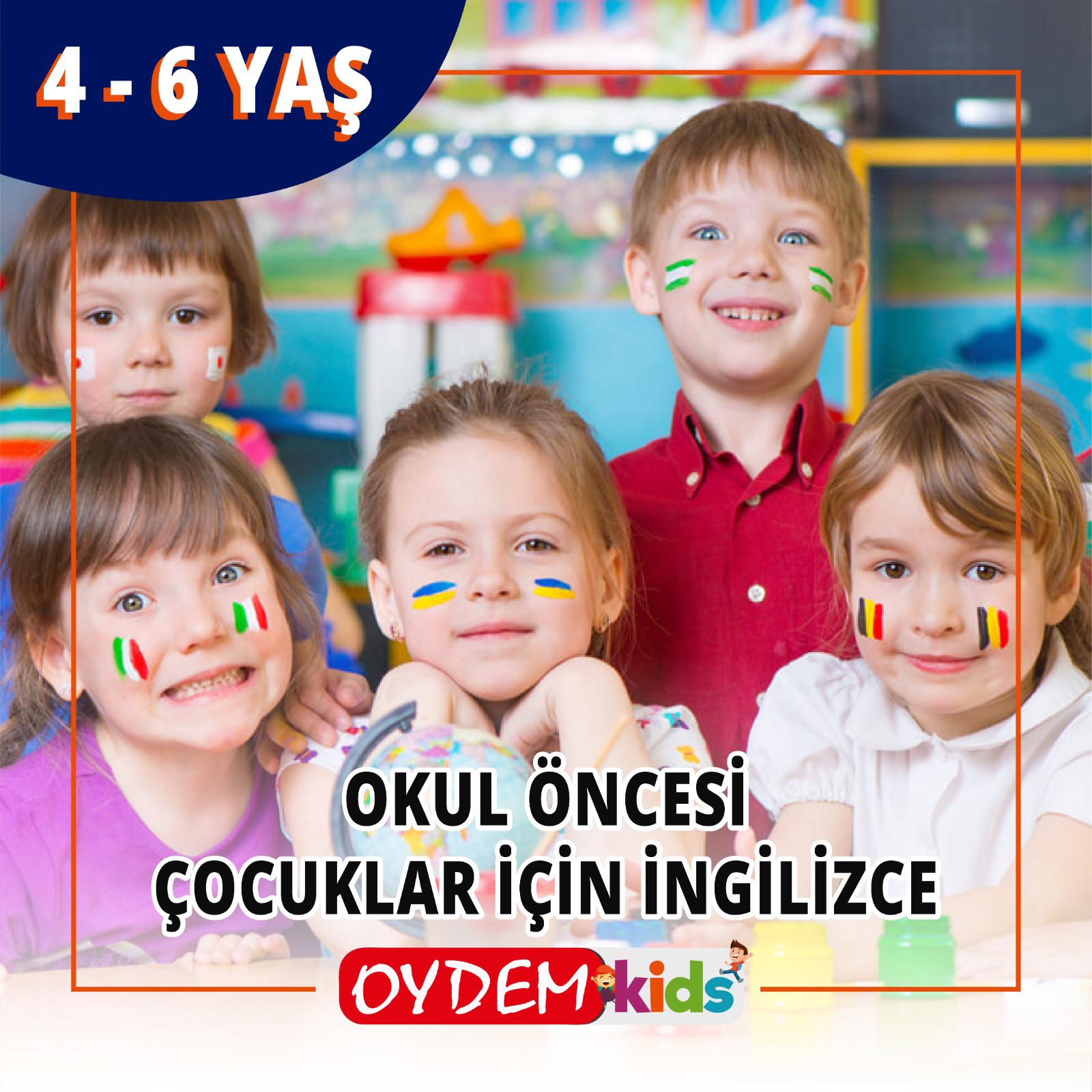 4-6 Yaş Çocuklar İçin İngilizce Kursu