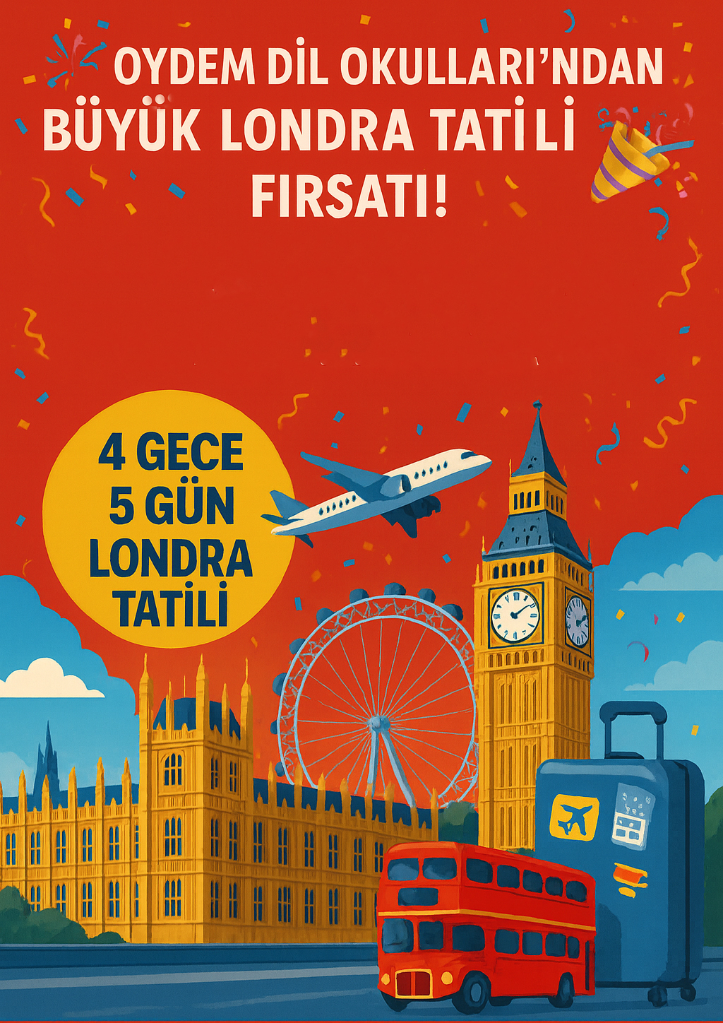 OYDEM Dil Okulları’ndan Büyük Londra Tatili Fırsatı!