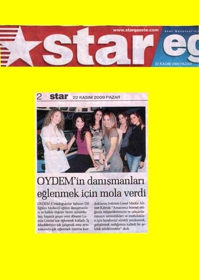 OYDEM in the Press
