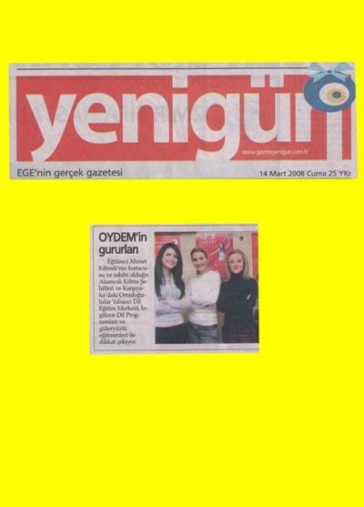 OYDEM in the Press